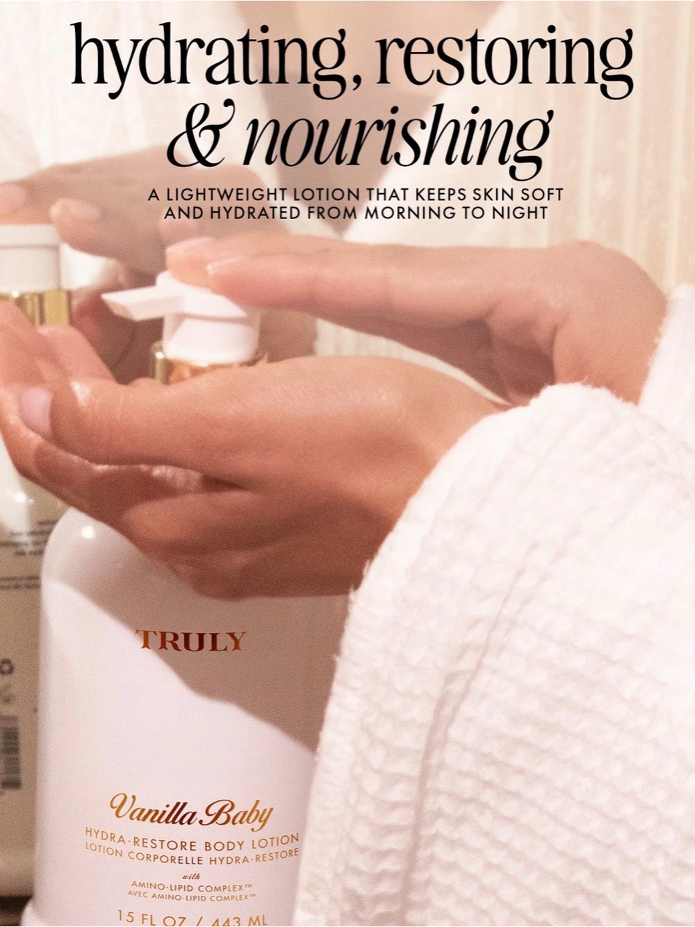 Truly Vanilla Baby Hydra-Restore Body Lotion — (850) - Picture 2 of 5
